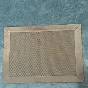 5 Silver Placemats